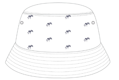 Bucket Hat (White)
